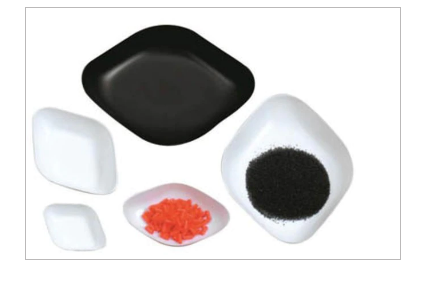 Weighboat diamond polysty white 30ml Fisherbrand