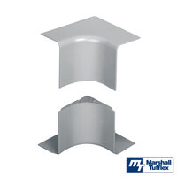 MT Twin Plus Aluminium Internal Bend Clip-on Cover Only - Silver/Grey