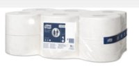 Tork Mini Jumbo Toilet Roll 2ply - White 170m