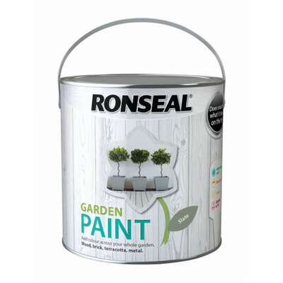 Ronseal Garden Paint 2.5L Slate 37431