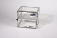 Bohlender&trade; SICCO&trade; Mini Vitrum Desiccator_x005F_x000D_ Mini Vitrum Desiccator made of borosilicate glass 3.3 with aluminum frame.