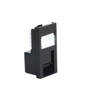 CAT 5/6 COMPACT UTP RJ45 EURO MOD BLACK