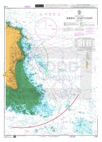 ADMIRALTY Chart - 1138 Jersey, East Coast