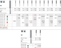 Intensiv SA 0.8mm Shank, Diamond Long Round Cylinder - 6pk 881/014 - DMI Dental Consumables Ireland - Next Day Delivery