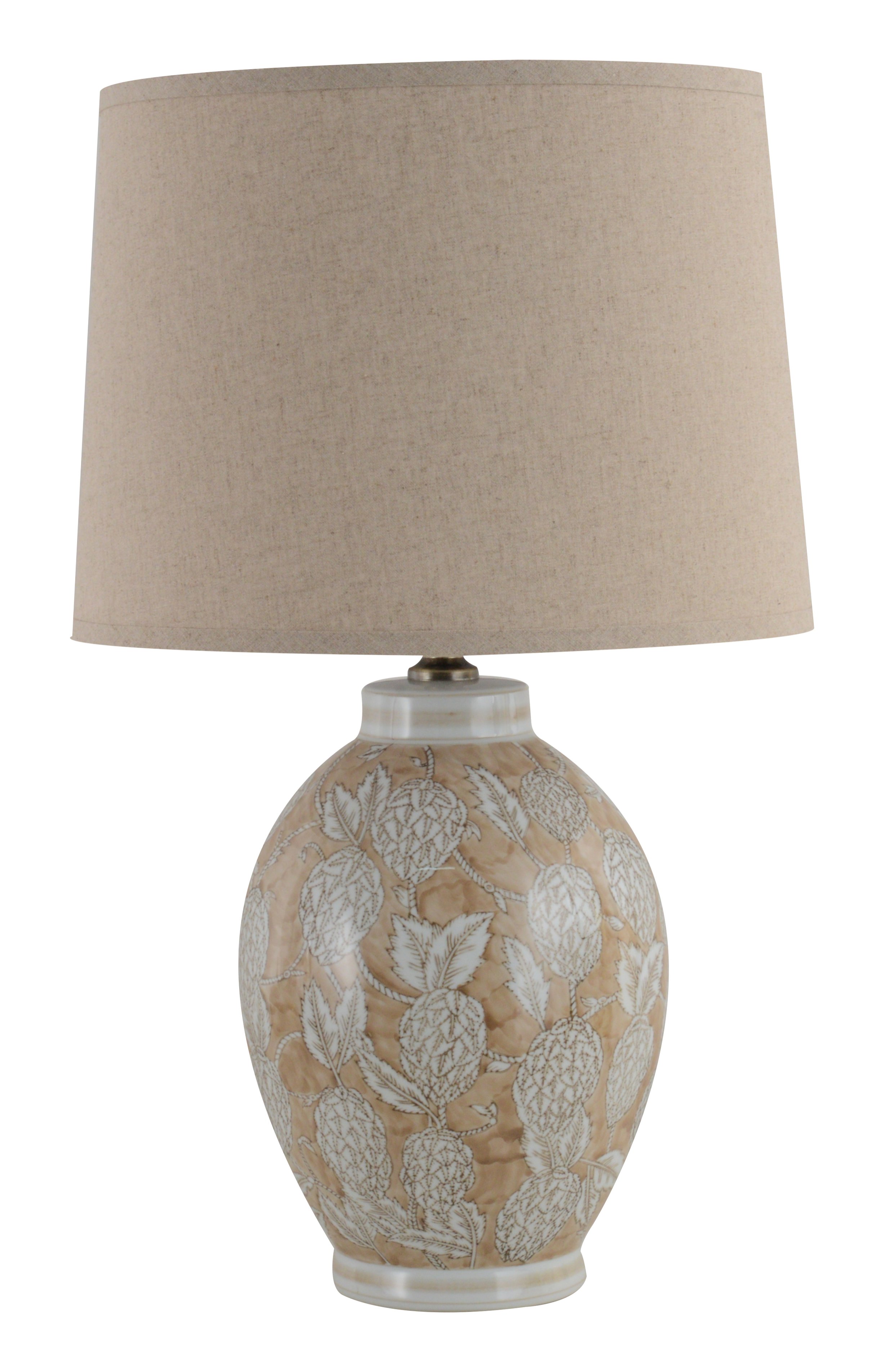 Ruma Ceramic Table Lamp and Shade 28"H