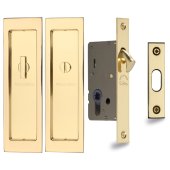 FLUSH PULL PRIVACY POLISHED BRASS