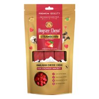 Dogsee Dog Chew Bars Medium Strawberry 2pk 10x140g Pre-Packed