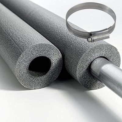 pipe insulation and clips