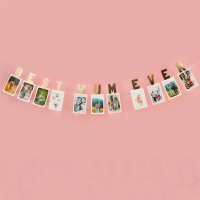 Best Mum Ever Photo Card Banner 3m