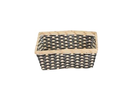 2 BOTTLE WEAVE WICKER BASKET 36X21