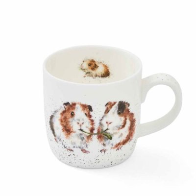 Wrendale Lettuce Be Friends Mug - Front of Mug