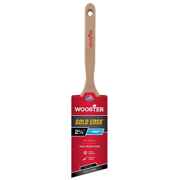 Wooster Gold Edge Semi-Oval Angle Sash 2.5" Brush 