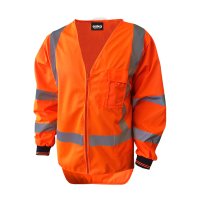 TTMC H-Back Knit Cuff Hi-Vis Vest