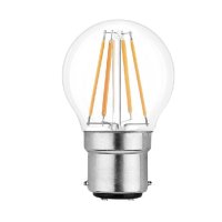 Golfball Filament Lamp Dimmable 4w B22