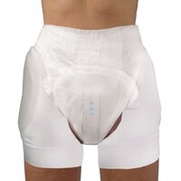 Open Hip Protectors are measure by the broadest part of your hips to find out the appropriate size.