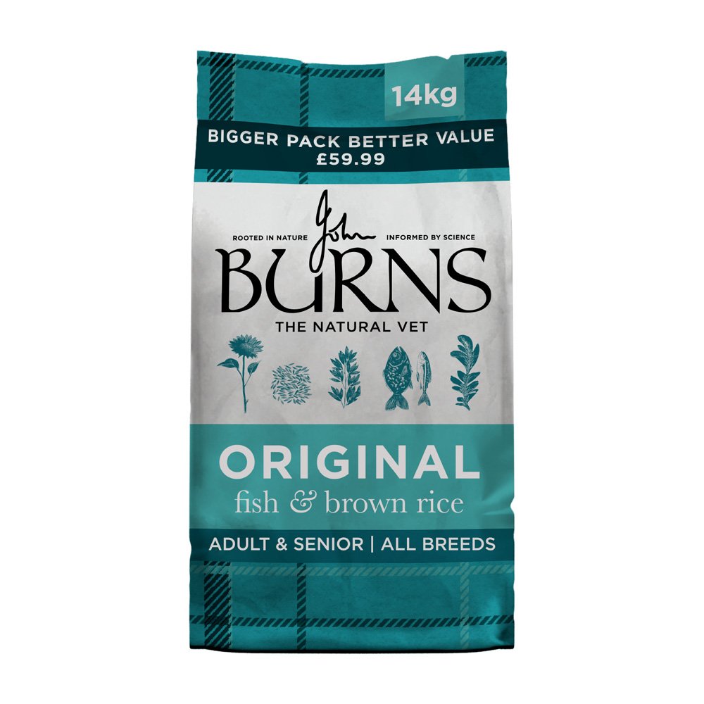 Burns Adult Dog Original Fish & Brown Rice