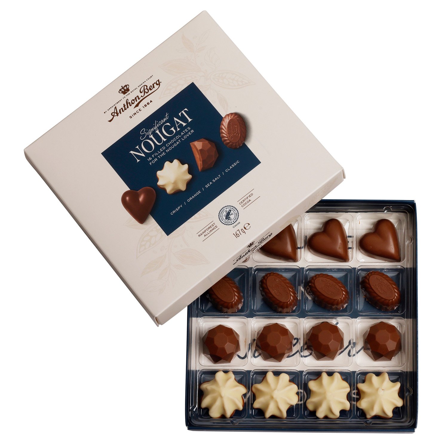 Anthon Berg Significant nougat collection gift box - 10x167g