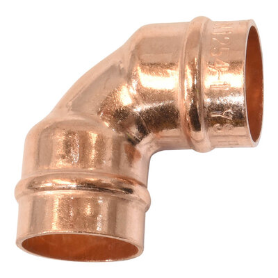 Solder Ring 15mm 90degree Elbow
