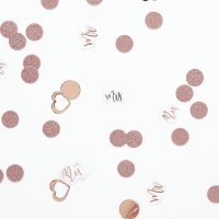 Rose Gold Mr & Mrs Confetti 14g