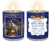 Votive Candle/24 Hour/Nativity 1 Design (87496)