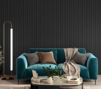 Acoustic Wall Panel 2400 x 605mm Dark Grey