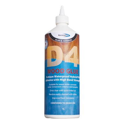Bond It D4 Waterproof Wood Adhesive 1L