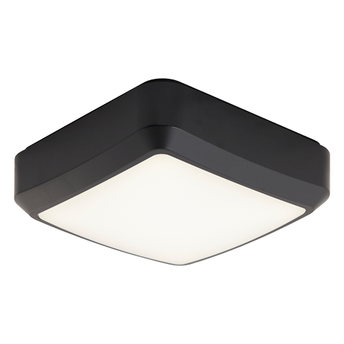 Ansell Astro CCT 7W-12W Black Square Bulkhead