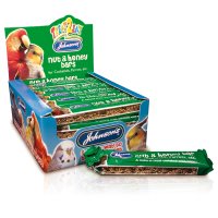 Johnsons Treat 2 Eat Nut & Honey Bars For Cockatiels 1x24