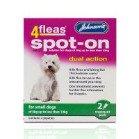 Johnsons 4Fleas Spot On Small Dog VMD 1x6