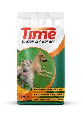 Time Greyhound Puppy & Sapling 15kg