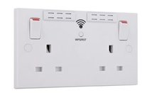 BG WI-FI RANGE EXTENDER SOCKET WHITE MOULDED