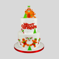 CURVED WORDS - MERRY CHRISTMAS CUTTER