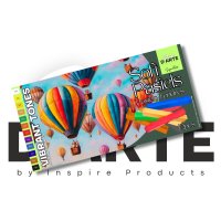 Studio d'Arte Soft/Chalk Pastels - Vibrant  Assorted (12)