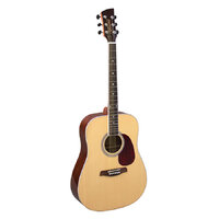 Brunswick BD200 Dreadnought | Acoustic Guitar, Natural