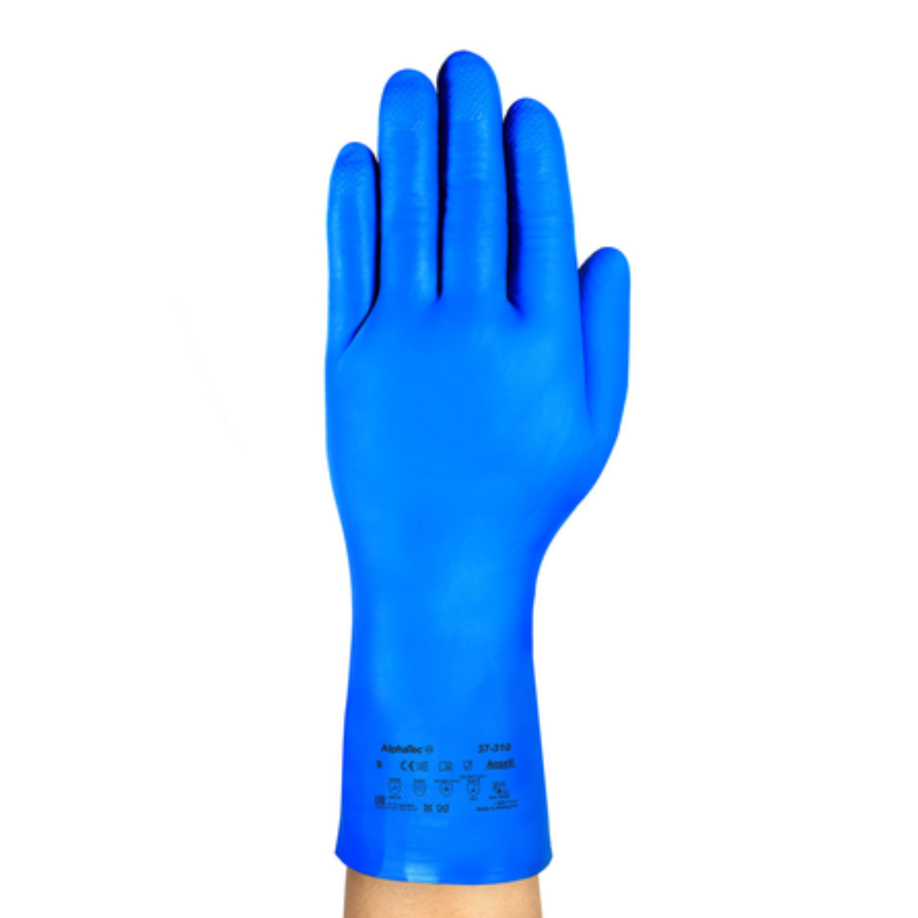 AlphaTec® 37-310 Nitrile Long Cuff Blue