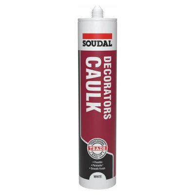 Soudal Trade Decorators Caulk White 380ml