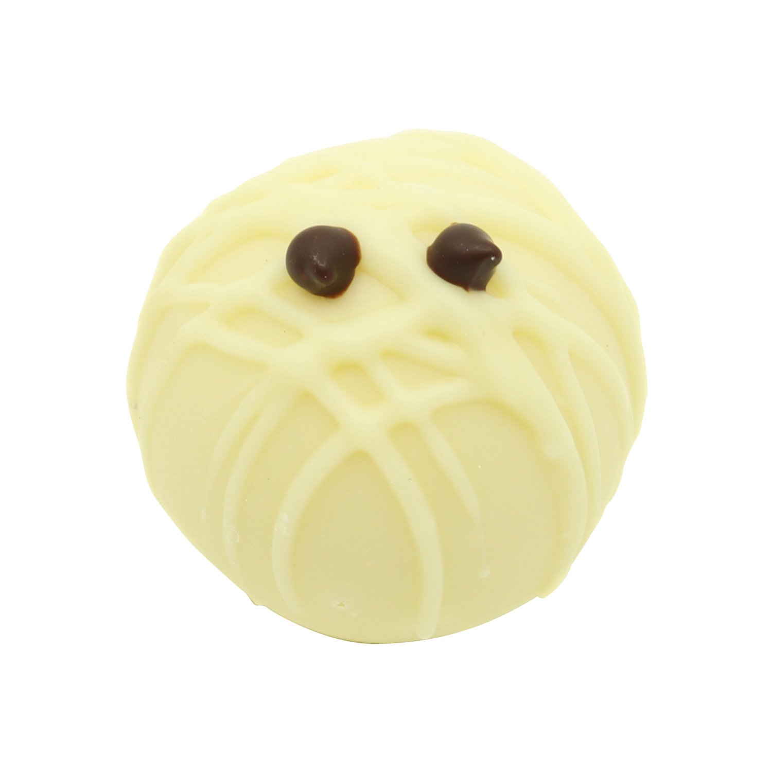 Decorated white chocolate Mummy truffle with vanilla ganache 13g x 63pcs