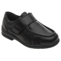 Cosyfeet Mason Black Mens Shoe cleverly designed to accommodate swollen feet.