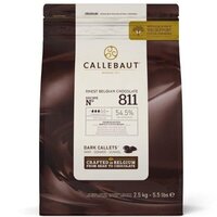 a bag of barry callebaut dark chocolate chunks, 