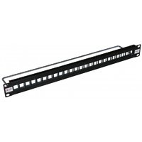 24 PORT 1U CAT 6A  P/PANEL UNLOADED