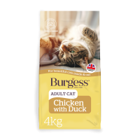 Burgess Adult Cat Chicken & Duck 4kg