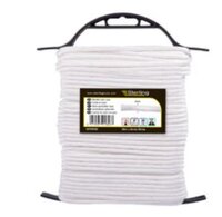 Braided Nylon Rope 6mm x 30 Metre White