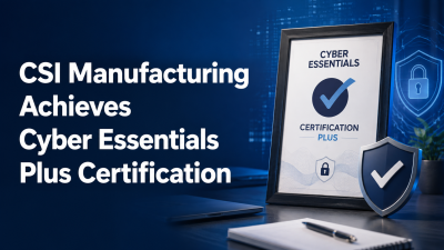 CSI Manufacturing Achieves Cyber Essentials Plus Certification