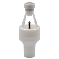 Hotun Hiflo White SF 15mm x 32mm Push-Fit Dry Trap Tundish HHWSF15X32