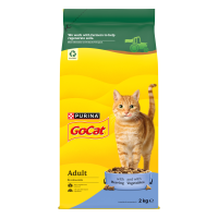 Go Cat Herring and Vegetables Dry Cat Food 2x4kg