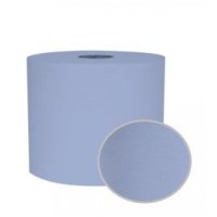 Raphael 1 Ply Roll Towel Recycled 6pk - Blue 200m