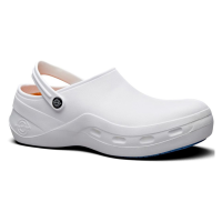 Eziprotekta White Safety Shoe/Work Clog with Safety Toe Cap, Non-Vented