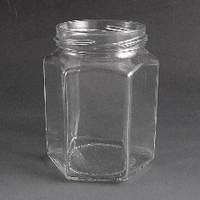 288ml Heaxgonal Jar
