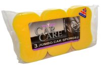 JUMBO CAR SPONGE PACK OF 3