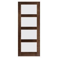 HP1G- Clear Glass Walnut